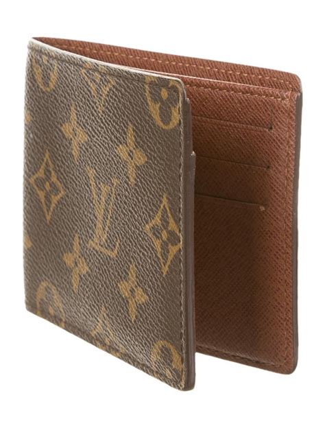 louis vuitton leather wallet mens|louis vuitton bifold wallet men.